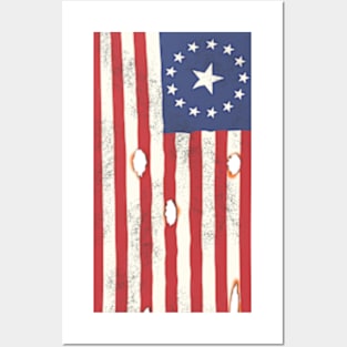 Old World Flag { Ol' Glory } Posters and Art